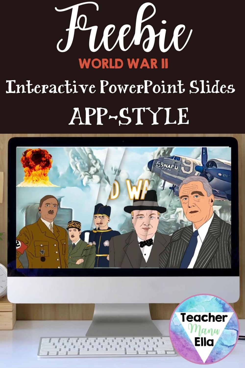 Social Studies Activties for Middle School - Digital interactive PowerPoint 14 slides for free