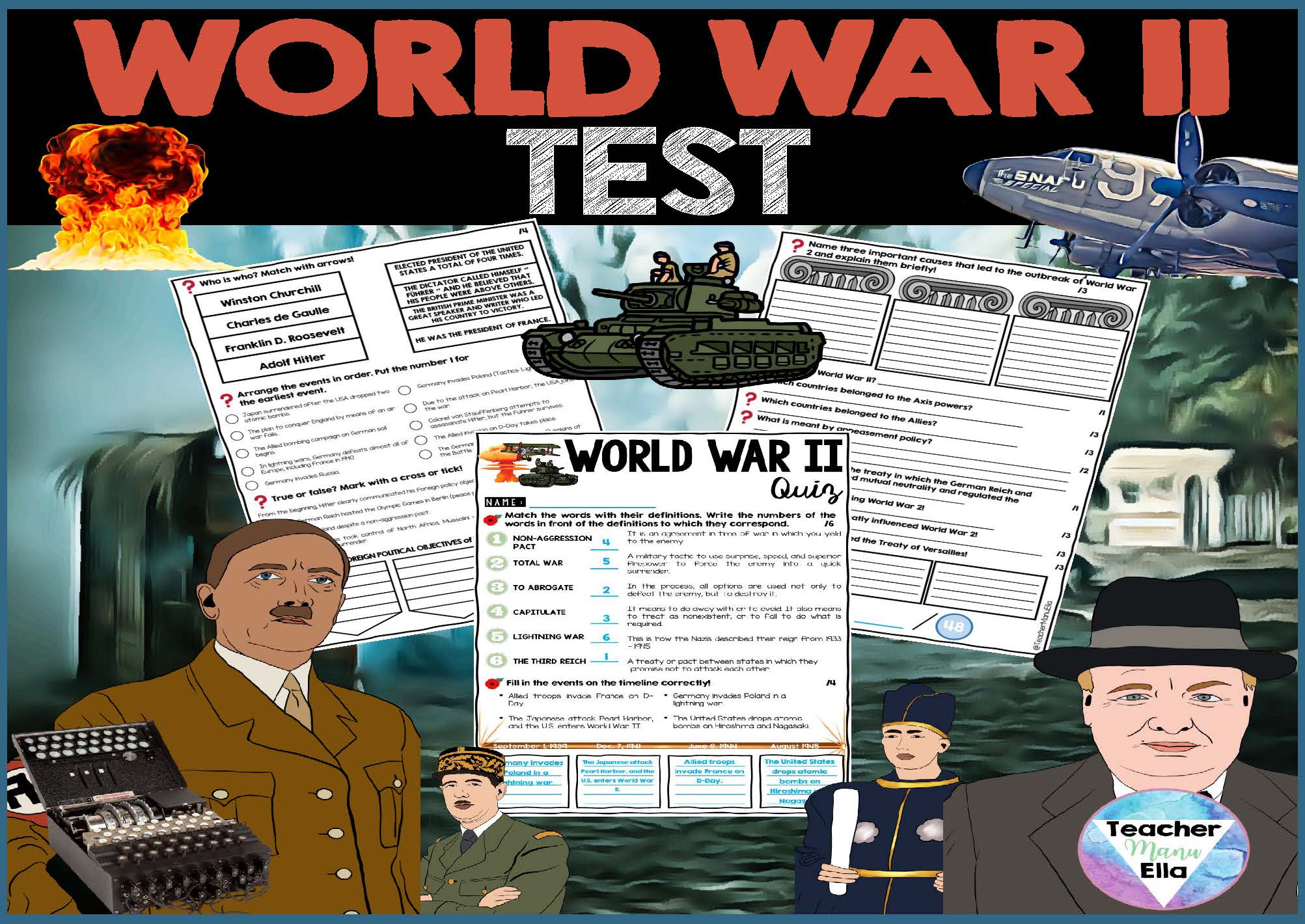 Free Modern World History Curriculum: World War 2 Lesson Plans, Ideas ...